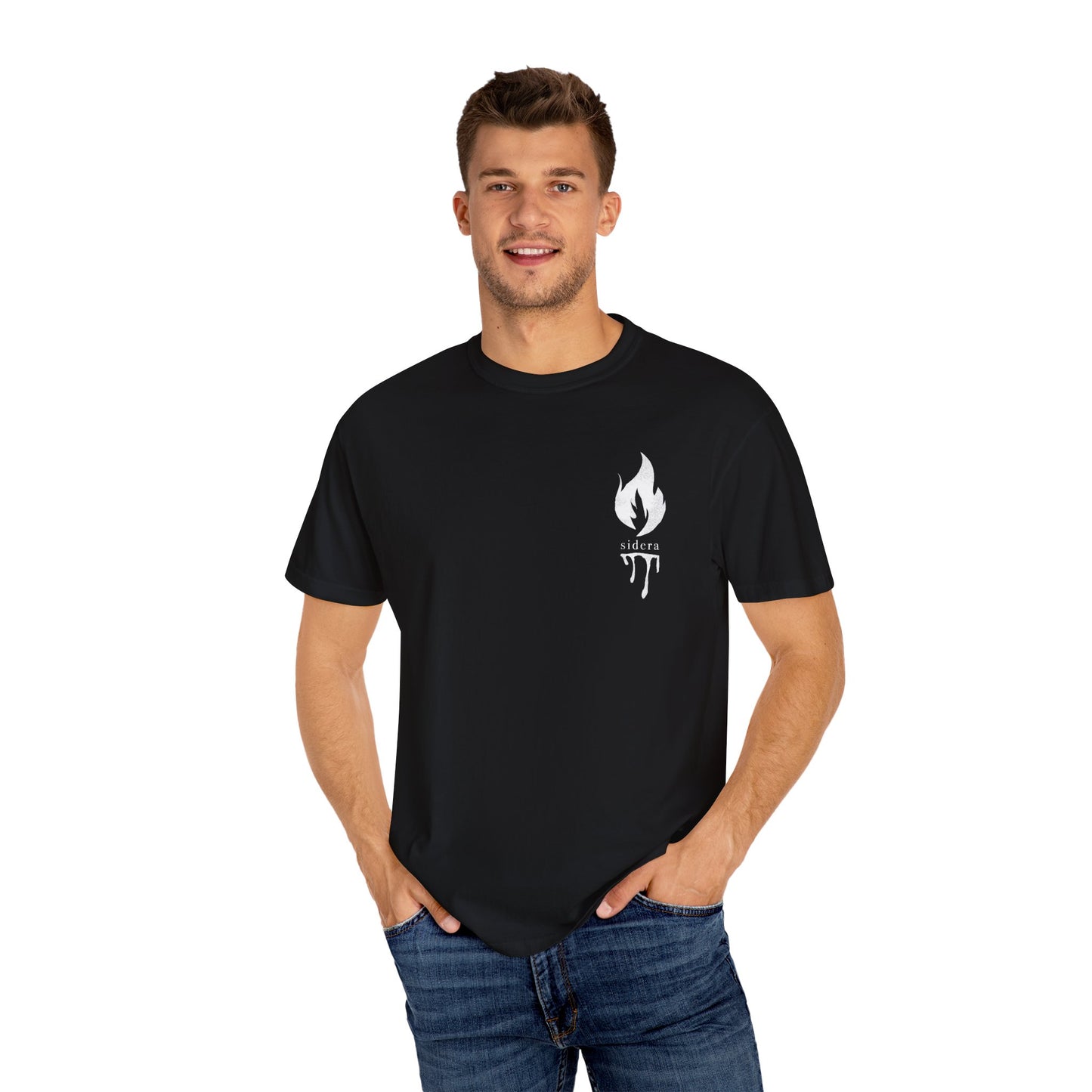 Sidera - "Your New Beginning" Skull & Flame Band Unisex Shirt