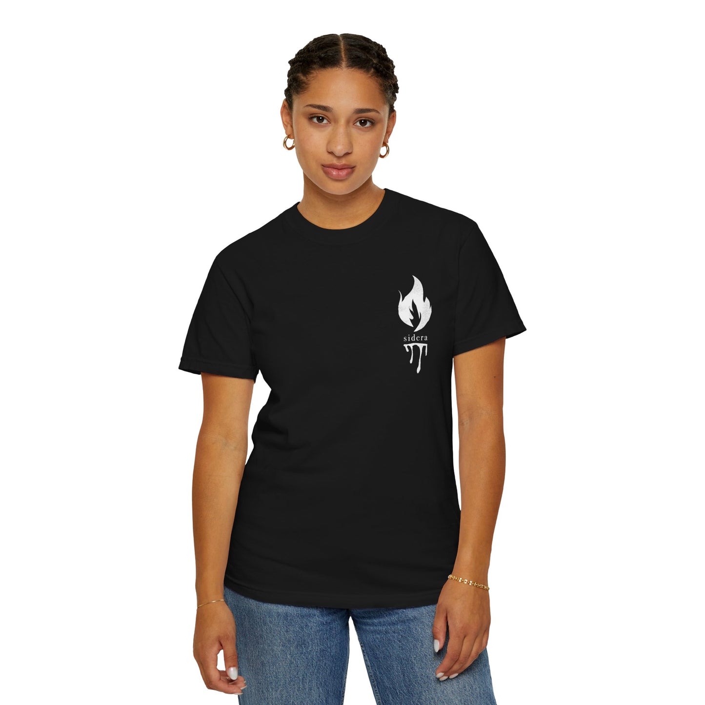 Sidera - "Your New Beginning" Skull & Flame Band Unisex Shirt
