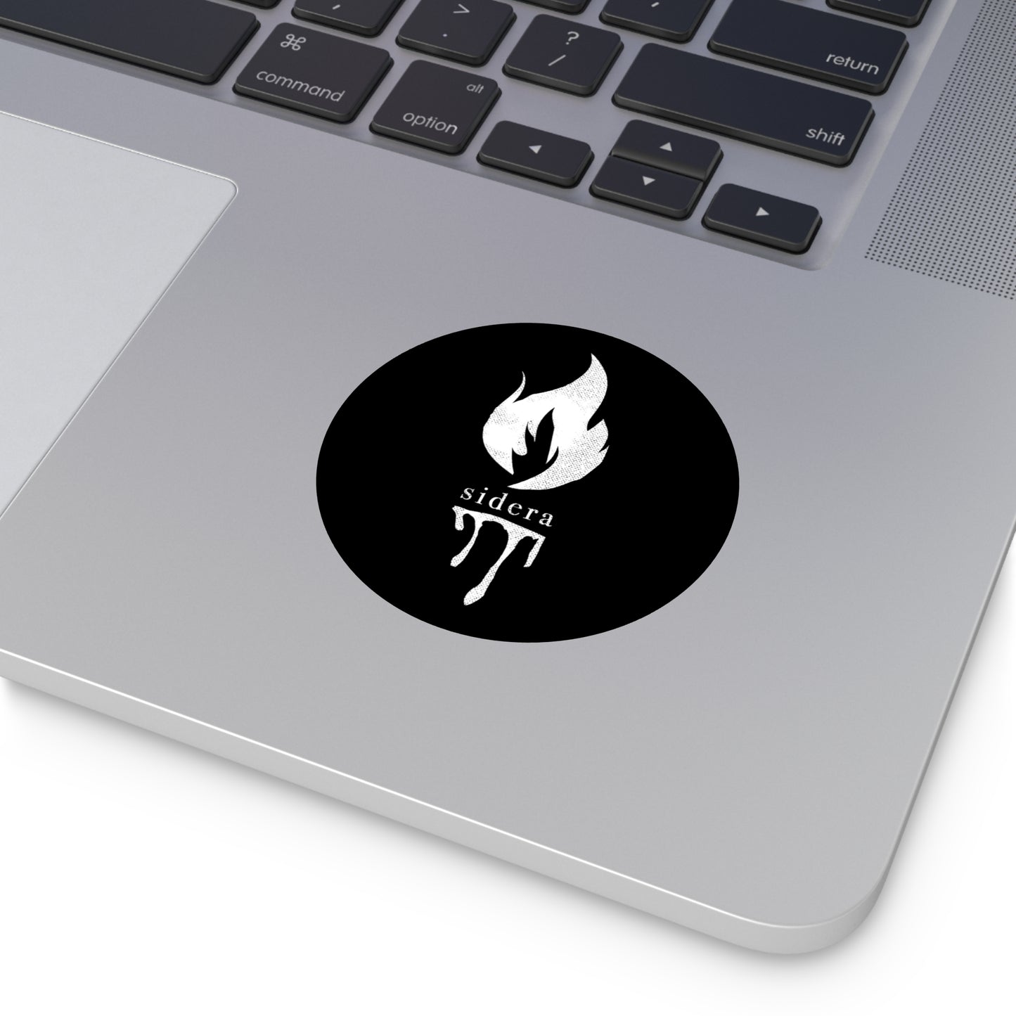 Sidera Flame Round Flame Insignia Vinyl Sticker