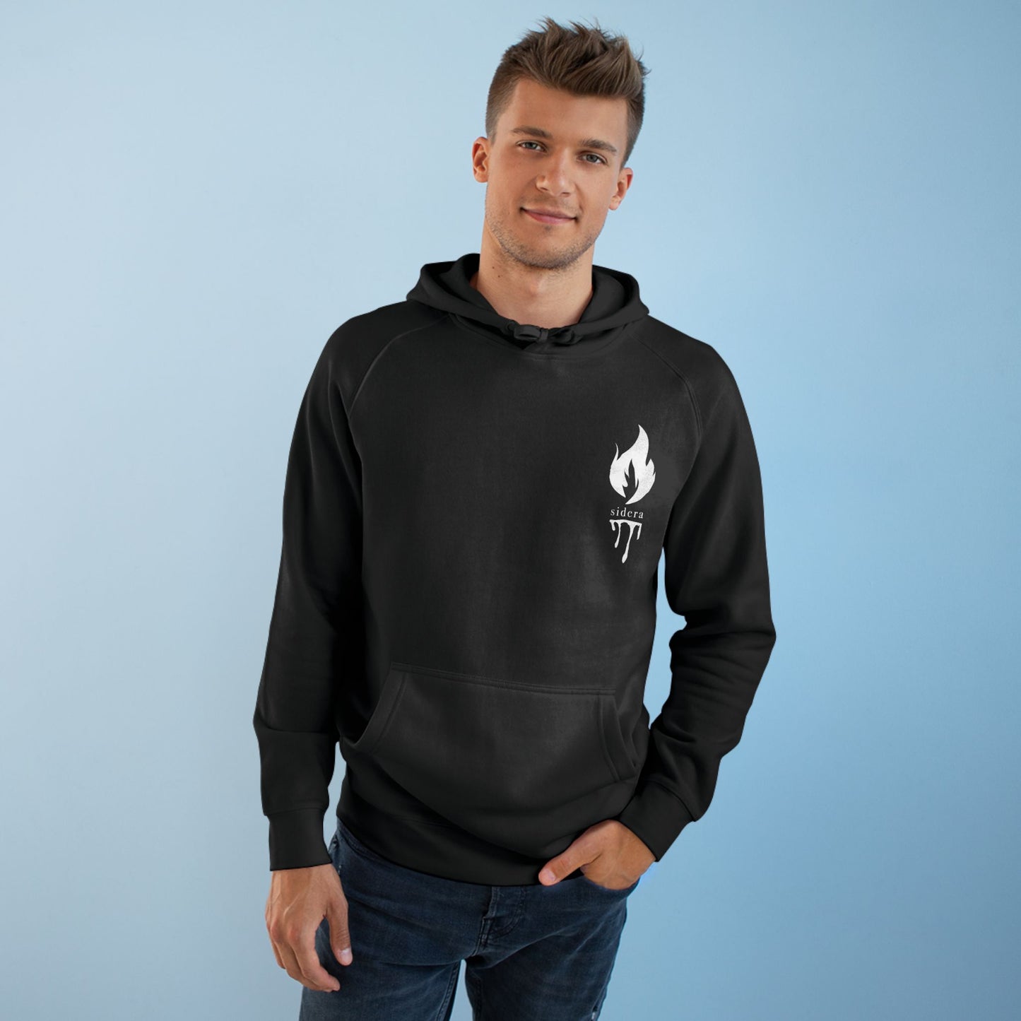 Sidera - "Your New Beginning" Skull & Flame Band Unisex Supply Hoodie