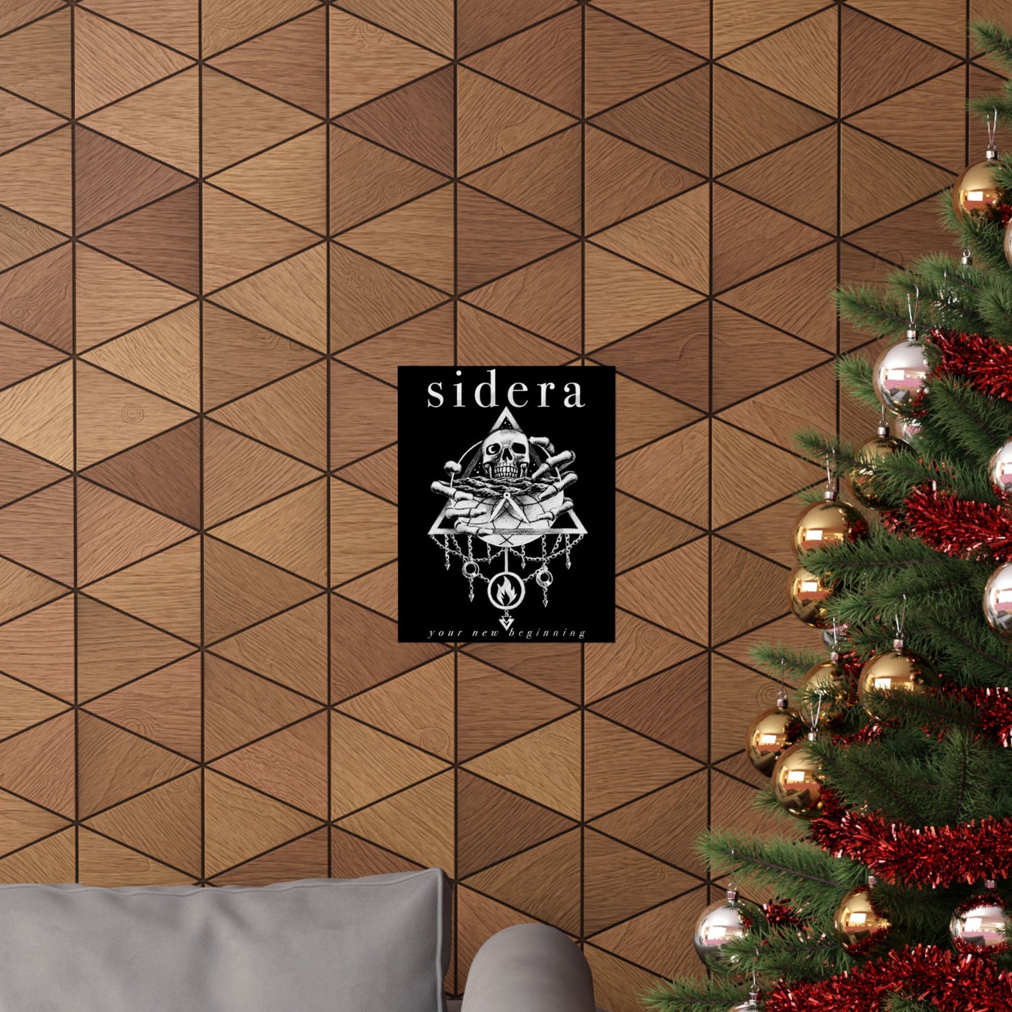 Sidera Artwork Poster - "Your New Beginning" Gothic Decor - Wall Art - Various Sizes
